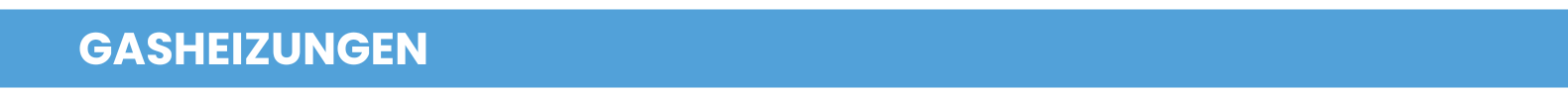 Gasheizungen